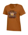 Champion Women's Texas Orange Texas Longhorns 2025 Ncaa Softball Women's College World Series S V-nec