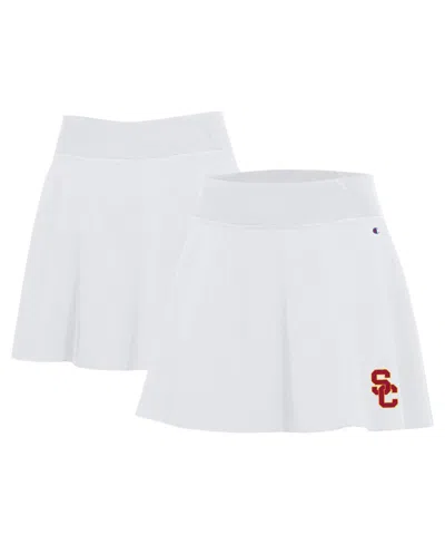 Champion Women's White Usc Trojans Fan Skort
