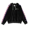 Champion Women's Zip Hooded Sweatshirt Hooded Full Zip Sweatshirt In Black