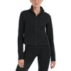 Champion Womens Collared Long Sleeve Athletic Jacket In Black