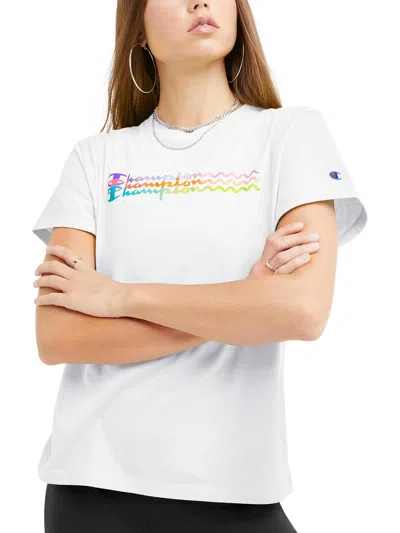 Champion Womens Cottn Cotton Shirts & Tops In White