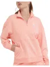 Champion Womens Logo Loungewear 3/4 Zip Pullover In Pink