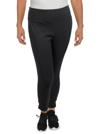 Champion Womens Fitness Workout Athletic Leggings In Black