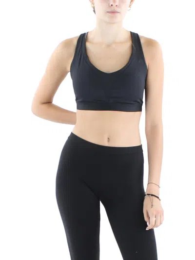 Champion Womens Fitness Workout Sports Bra In Black