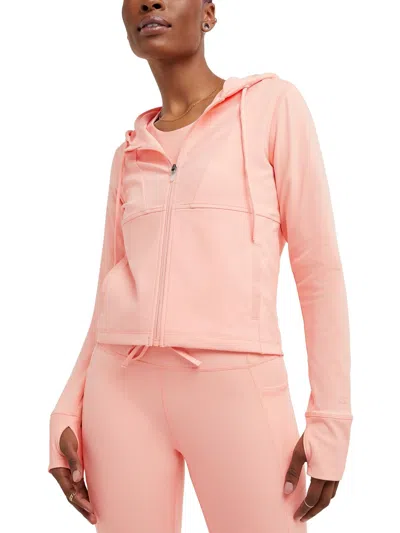 Champion Womens Lightweight Polyester Zip-up Jacket In Pink