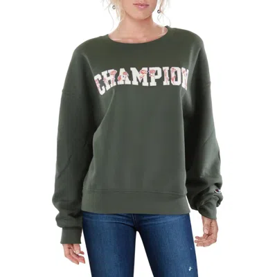 Champion Womens Logo Cotton Sweatshirt