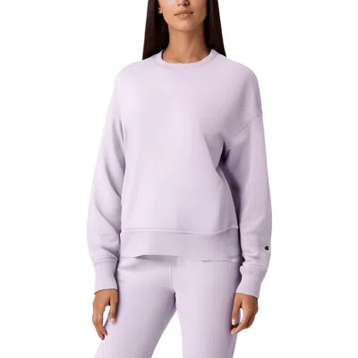 Champion Womens Logo Knit Sweatshirt