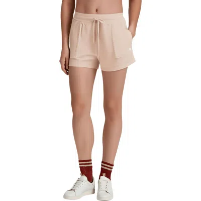 Champion Womens Pocket Pique Shorts In Neutral
