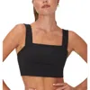 Champion Womens Polyester Sports Bra In Black