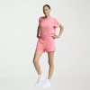 Champion Womens Powerblend Mid Rise Active Pull-on Short In Pink