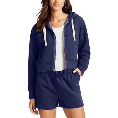 Champion Womens Short Comfy Zip Hoodie
