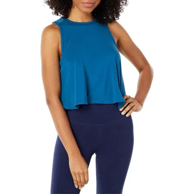 Champion Womens Wicking Workout Tank Top In Blue