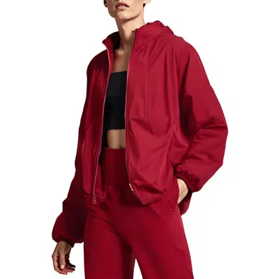 Champion Womens Zipper Woven Track Jacket