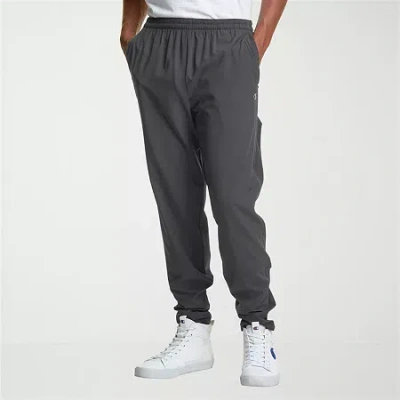 Champion Woven Mens Slim Fit Active Jogger Pant In Gray