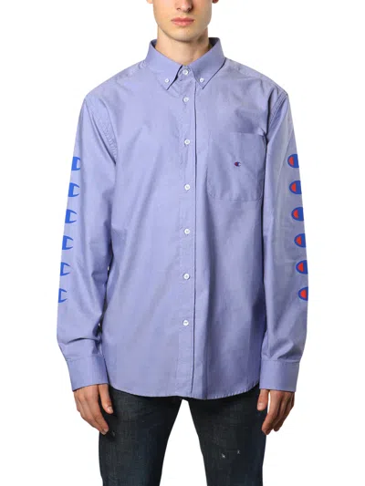 Champion X Beams Oxford Shirt With Print