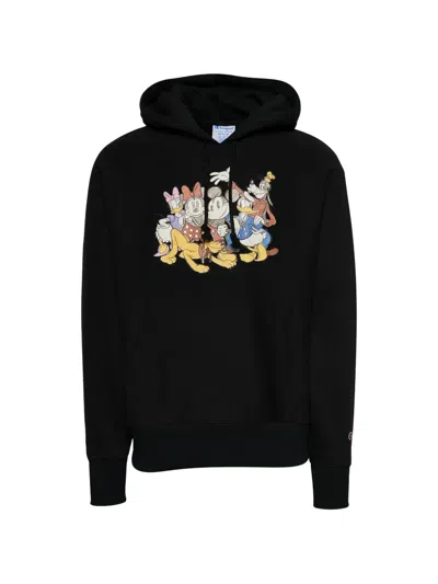 Champion X Disney Mickey & Friends Hoodie In Multi