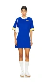 Champion X Guizio Waisted Jersey Dress In Surf The Web