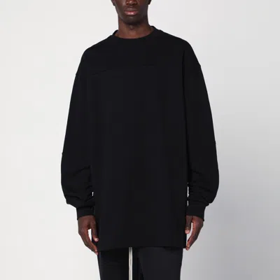 CHAMPION X RICK OWENS BLACK TOMMY T SWEATSHIRT