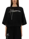 Champion X Rick Owens Cropped "tommy T" T-shirt