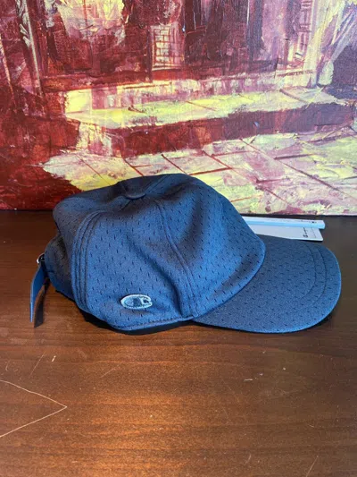 Pre-owned Champion X Rick Owens Drkshdw X Champion Baseball Cap In Black