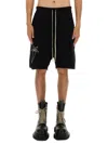 Champion X Rick Owens Short Pods Beveled With Distinctive Star Graphic