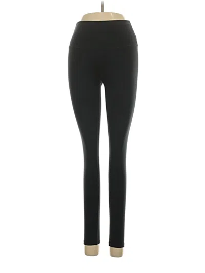 Pre-owned Champion Yoga Pants In Black