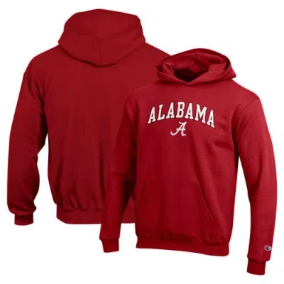 Champion Kids' Youth  Crimson Alabama Crimson Tide Campus Pullover Hoodie
