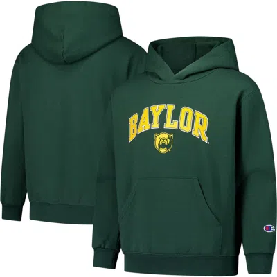 Champion Kids' Youth  Green Baylor Bears Campus Pullover Hoodie