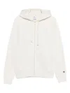 Champion Zip-up Hoodie In White