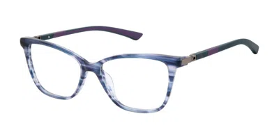 Champion Zoe C03 Occhiali Da Vista Blu Per Donna (solo Montatura) In Blue