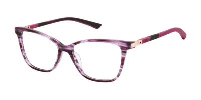 Champion Zoe C02 Occhiali Da Vista Rosa Per Donna (solo Montatura) In Metallic