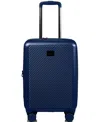 Champs 20" Iconic Ii Collection Hardside Carry-on Luggage In Navy