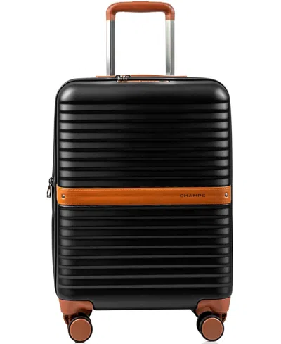 Champs 20" Vintage Ii Collection Carry-on Luggage In Black