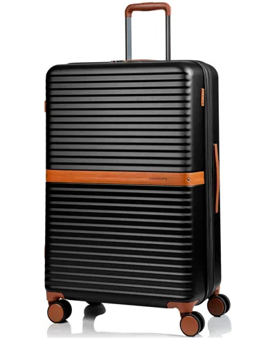 Champs 26" Vintage Ii Collection Medium Check In Luggage In Black