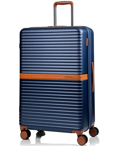 Champs 26" Vintage Ii Collection Medium Check In Luggage In Navy