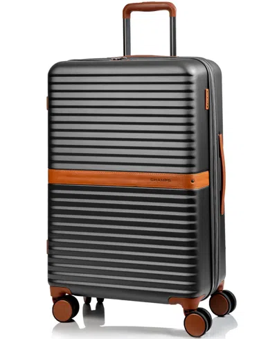 Champs 30" Vintage Ii Collection Large Check In Luggage In Grey