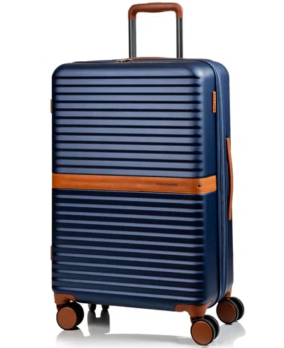 Champs 30" Vintage Ii Collection Large Check In Luggage In Navy