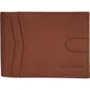 Champs Bifold Wallet With Money Clip In Brown