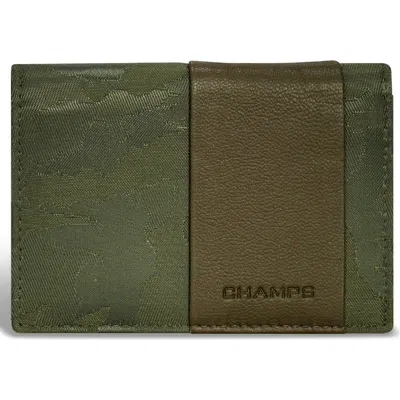 Champs Cam Cardholder In Green