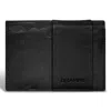 Champs Camo / Leather Cardholder In Black