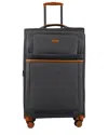 Champs Classic Ii 3pc Expandable Luggage Set In Gray