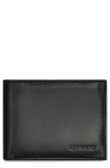 Champs Classic Leather Bifold Wallet In Black