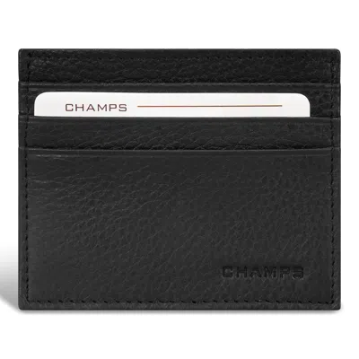 Champs Classic / Leather Cardholder / Black