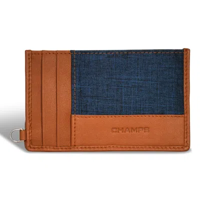 Champs Denim / Leather Slim Cardholder