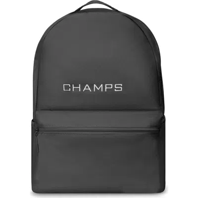 Champs Essentials Nylon Backpack In Black