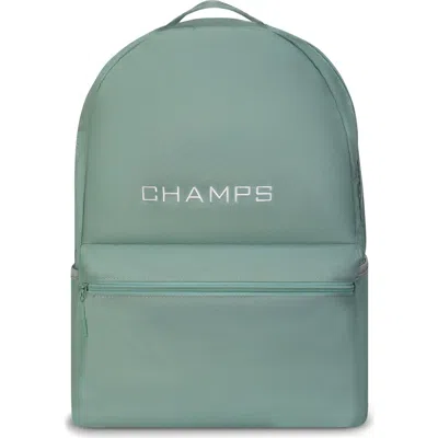 Champs Essentials Nylon Backpack In Green