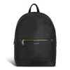 Champs Leather Backpack In Black