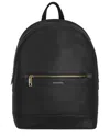 Champs Gala Leather Backpack In Black