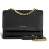Champs Gala / Leather Clutch Should Bag In Black