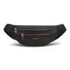 Champs Leather Waist-pack In Black
